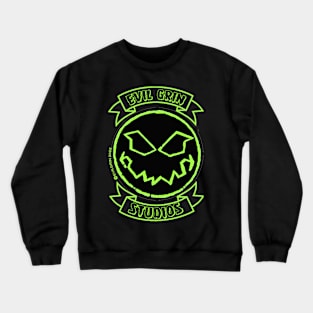 Evil Grin Studios back patch design Crewneck Sweatshirt